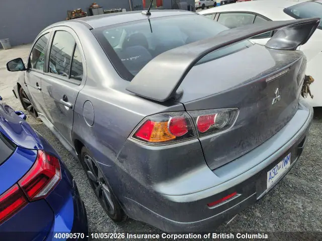 2015 Mitsubishi Lancer Ralliart VIN JA32V6FV5FU603204 фото 3