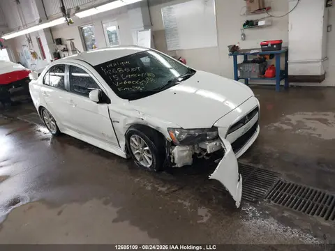 JA32V2FW6FU600667 — 2015 Mitsubishi Lancer SE Awc, Передняя часть (Front), фото до ремонта