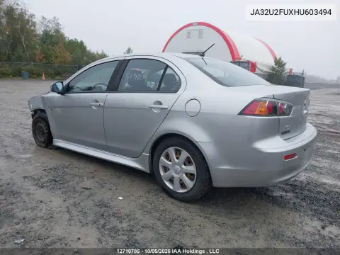 2017 Mitsubishi Lancer Es/Se Anniversary Edition/Se Black Edition/Se Ltd VIN JA32U2FUXHU603494 фото 4