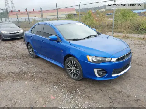 JA32V2FW8HU001868 — 2017 Mitsubishi Lancer, Передний левый, фото до ремонта