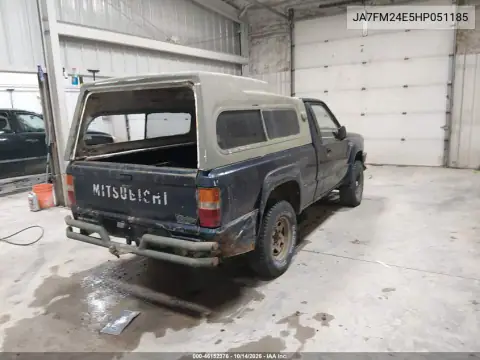 JA7FM24E5HP051185 — 1987 Mitsubishi Mighty, фото 4 с аукциона IAAI, Естественный износ
