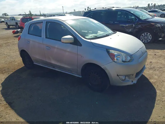 2015 Mitsubishi Mirage De/rf VIN ML32A3HJ9FH007496 фото 1