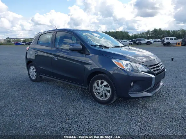 ML32AUHJ6RH014092 — 2024 Mitsubishi Mirage ES/LE, Repossession, фото до ремонта