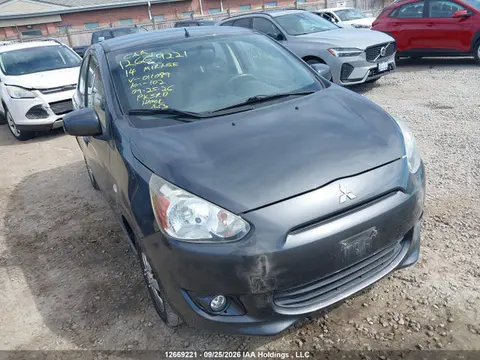ML32A4HJXEH011089 — 2014 Mitsubishi Mirage ES, Передняя часть (Front), фото до ремонта