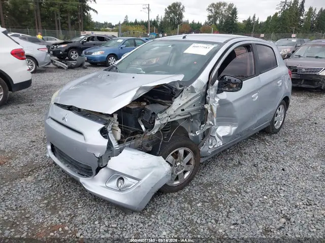 ML32A4HJ5EH007578 — 2014 Mitsubishi Mirage ES, фото 2 с аукциона IAAI 14.10.2026, Передняя часть