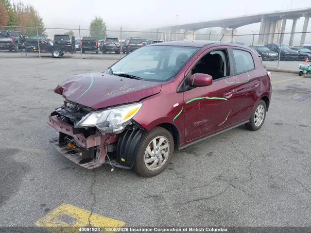 ML32AUHJ0RH038971 — 2024 Mitsubishi Mirage ES, фото 2 с аукциона IAAI 14.10.2026, Передняя часть