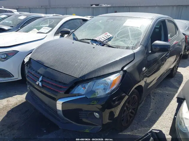ML32FUFJ4NHF08131 — 2022 Mitsubishi Mirage G4 Black Edition/ES/LE, фото 2 с аукциона IAAI 30.09.2026, Передняя часть