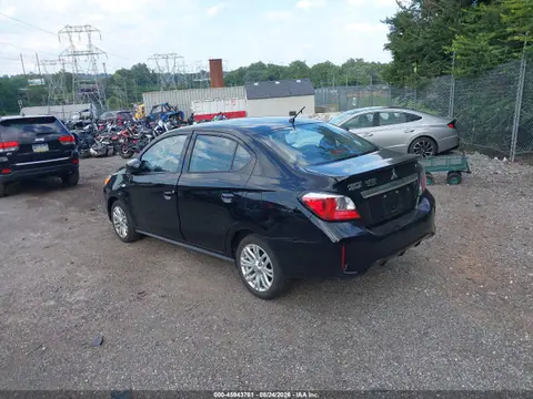 2024 Mitsubishi Mirage G4 Black Edition/es/le VIN ML32FUFJ7RHF01177 фото 3