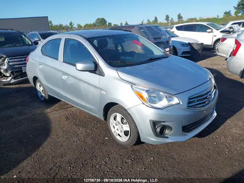 ML32F3FJ0HH002811 — 2017 Mitsubishi Mirage G4 ES, Град (Hail), фото до ремонта