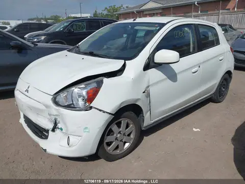 2014 Mitsubishi Mirage VIN ML32A4HJ0EH010078 фото 2