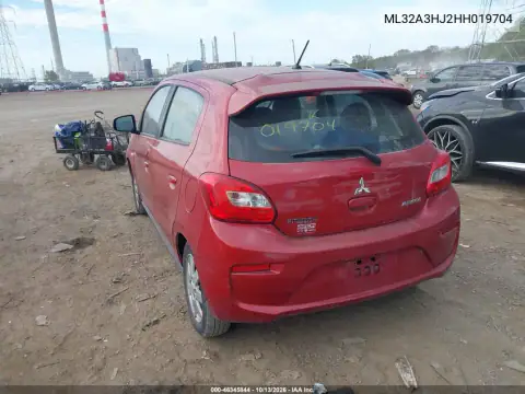 ML32A3HJ2HH019704 — 2017 Mitsubishi Mirage, фото 4 с аукциона IAAI, Передняя часть