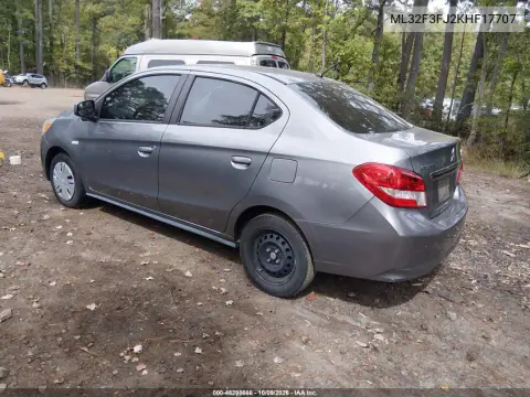 2019 Mitsubishi Mirage G4 Es VIN ML32F3FJ2KHF17707 фото 4