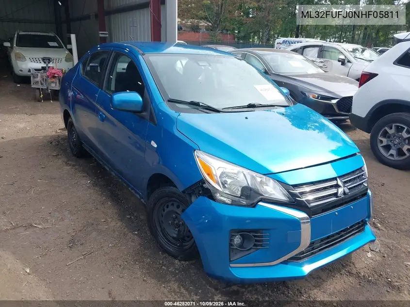 2022 Mitsubishi Mirage G4 Black Edition/Es/Le VIN ML32FUFJ0NHF05811 фото 2