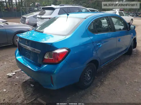 2022 Mitsubishi Mirage G4 Black Edition/Es/Le VIN ML32FUFJ0NHF05811 фото 5