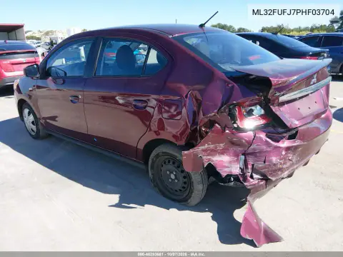 2023 Mitsubishi Mirage G4 Black Edition/Es/Le VIN ML32FUFJ7PHF03704 фото 4