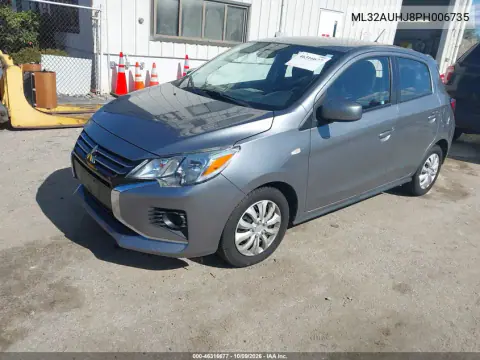 2023 Mitsubishi Mirage Es VIN ML32AUHJ8PH006735 фото 2