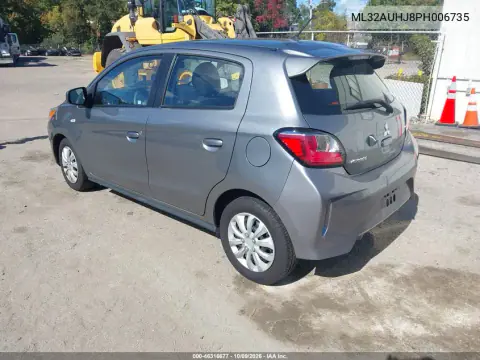 2023 Mitsubishi Mirage Es VIN ML32AUHJ8PH006735 фото 3