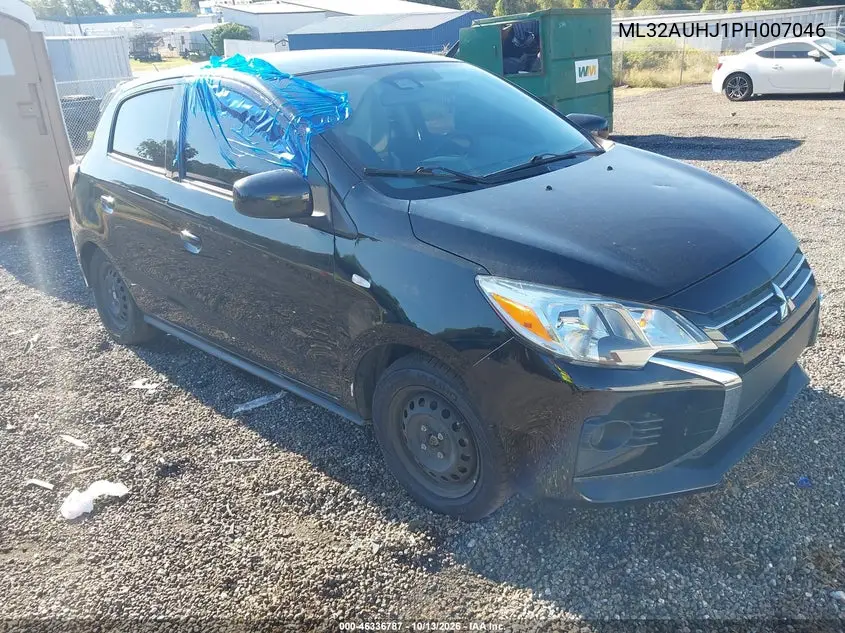 ML32AUHJ1PH007046 Mitsubishi Mirage 2023 — повреждение Задняя часть, фото до ремонта