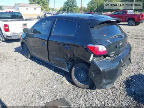 ML32AUHJ1PH007046 — 2023 Mitsubishi Mirage, фото 3 с аукциона IAAI, Задняя часть