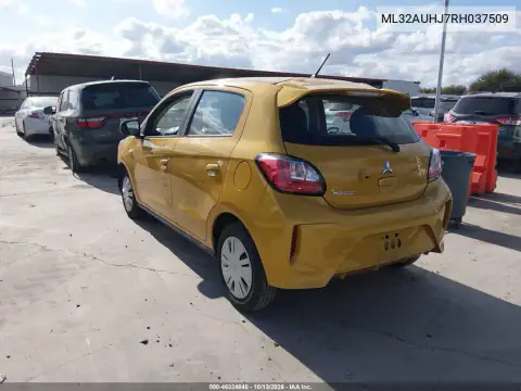 ML32AUHJ7RH037509 — 2024 Mitsubishi Mirage, фото 3 с аукциона IAAI, Передняя часть