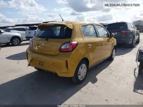 ML32AUHJ7RH037509 — 2024 Mitsubishi Mirage, фото 4 с аукциона IAAI, Передняя часть