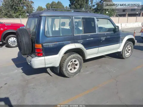1995 Mitsubishi Montero Sr VIN JA4MR51M0SJ020522 фото 4