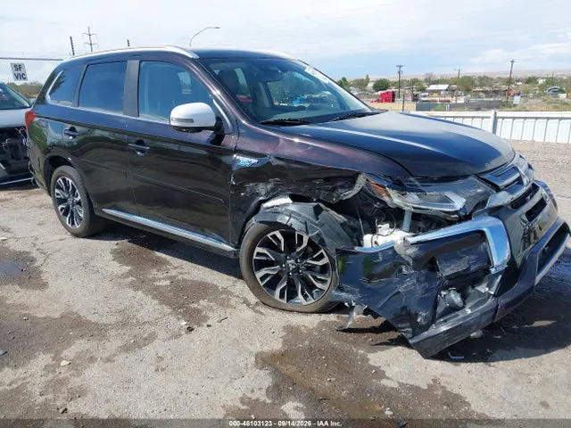 2018 Mitsubishi Outlander Phev Gt VIN JA4J24A57JZ059151 фото 1