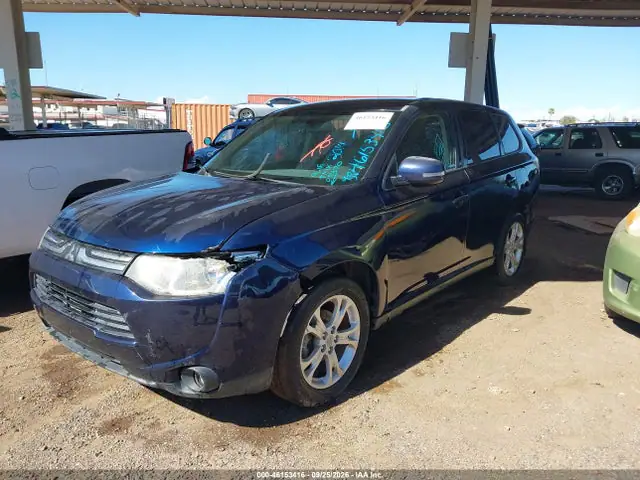 2014 Mitsubishi Outlander Se VIN JA4AD3A39EZ011370 фото 2