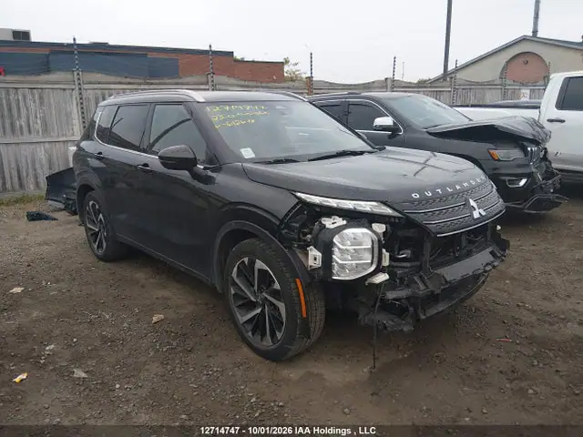 JA4J4VA84PZ612678 — 2023 Mitsubishi Outlander SEL/SEL Black Edition/SEL Touring/SEL Premium/40TH Anniversary, Передняя часть (Front), фото до ремонта