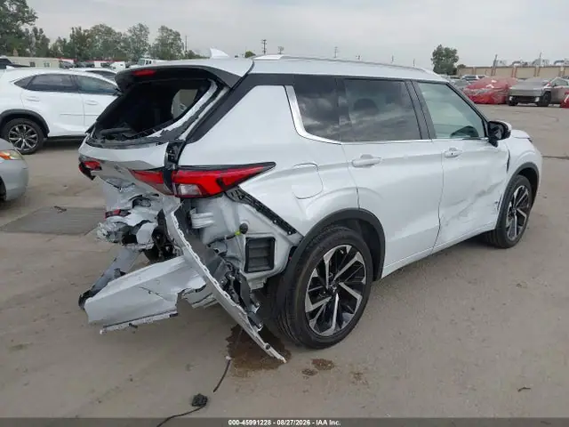 JA4J3VA85NZ080437 — 2022 Mitsubishi Outlander SEL Special Edition 2WD, фото 4 с аукциона IAAI 14.10.2026, Задняя часть