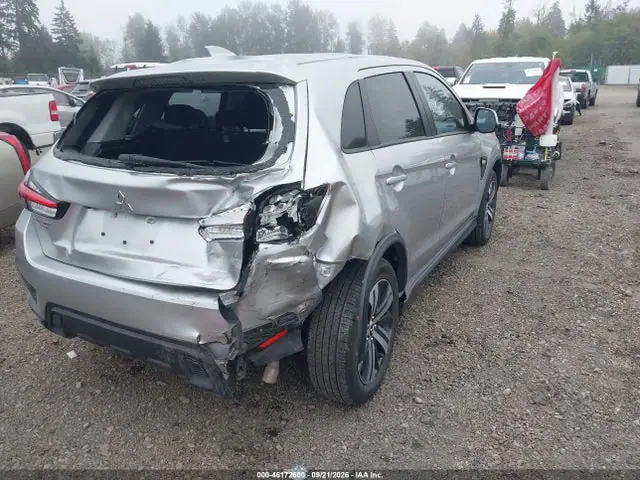 JA4ARUAU0TU017617 — 2026 Mitsubishi Outlander Sport 2.0 ES/2.0 LE/2.0 Ralliart/2.0 S/2.0 SE/2.0 Trail Edition, фото 4 с аукциона IAAI 30.09.2026, Задняя часть справа