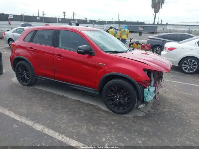 JA4AP3AU5JZ024143 — 2018 Mitsubishi Outlander Sport 2.0 LE, Передняя часть (Front End), фото до ремонта