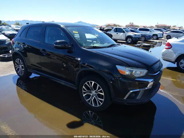 JA4AP3AW9JU002693 — 2018 Mitsubishi Outlander Sport 2.4 SE, Задняя часть (Rear), фото до ремонта