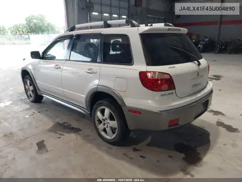 2005 Mitsubishi Outlander Xls VIN JA4LX41F45U004890 фото 3