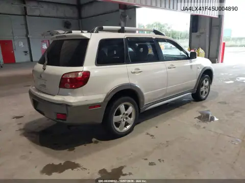 2005 Mitsubishi Outlander Xls VIN JA4LX41F45U004890 фото 4