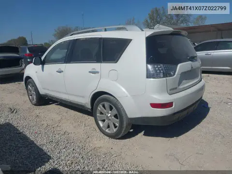 2007 Mitsubishi Outlander Xls VIN JA4MT41X07Z022799 фото 3