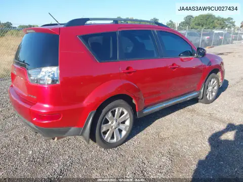 JA4AS3AW9CU027434 — 2012 Mitsubishi Outlander, фото 5 с аукциона IAAI, Передняя часть