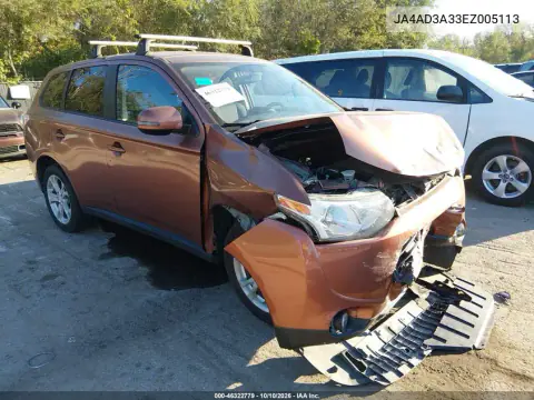 2014 Mitsubishi Outlander Se VIN JA4AD3A33EZ005113 фото 1