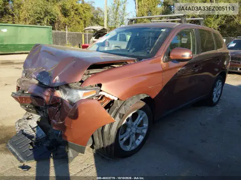 2014 Mitsubishi Outlander Se VIN JA4AD3A33EZ005113 фото 2