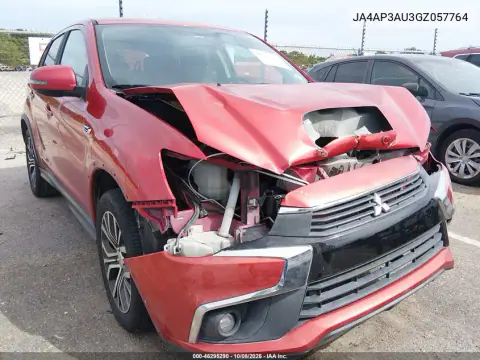 JA4AP3AU3GZ057764 — 2016 Mitsubishi Outlander, Передняя часть, фото до ремонта