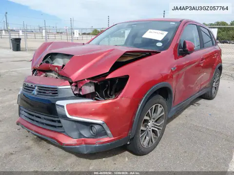 2016 Mitsubishi Outlander Sport 2.0 Es VIN JA4AP3AU3GZ057764 фото 3