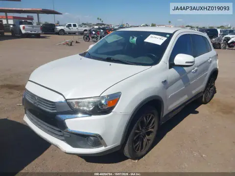 2017 Mitsubishi Outlander Sport 2.0 Es/2.0 Le VIN JA4AP3AUXHZ019093 фото 3