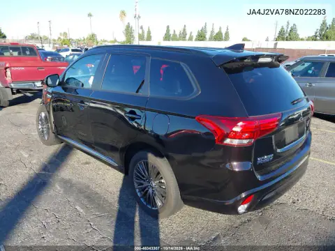 JA4J2VA78NZ022283 — 2022 Mitsubishi Outlander, фото 3 с аукциона IAAI, Не указано