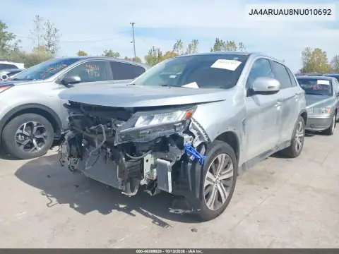 JA4ARUAU8NU010692 — 2022 Mitsubishi Outlander, фото 2 с аукциона IAAI, Возвращение во владение