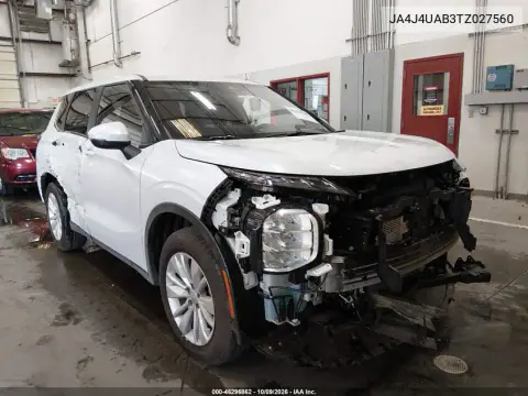JA4J4UAB3TZ027560 — 2026 Mitsubishi Outlander, Повреждения со всех сторон, фото до ремонта