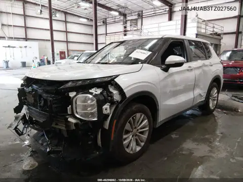2026 Mitsubishi Outlander Es 2.5 S-Awc VIN JA4J4UAB3TZ027560 фото 3