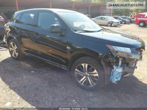JA4ARUAU0TU016399 — 2026 Mitsubishi Outlander, Передняя часть, фото до ремонта