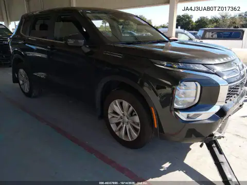 JA4J3UAB0TZ017362 — 2026 Mitsubishi Outlander, Передняя и задняя части, фото до ремонта