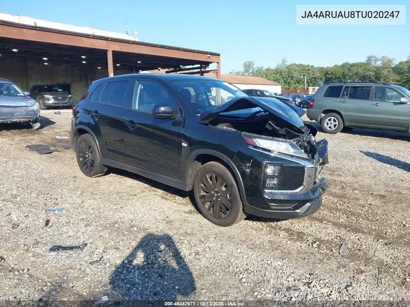 JA4ARUAU8TU020247 Mitsubishi Outlander 2026 — повреждение Передняя часть, фото до ремонта