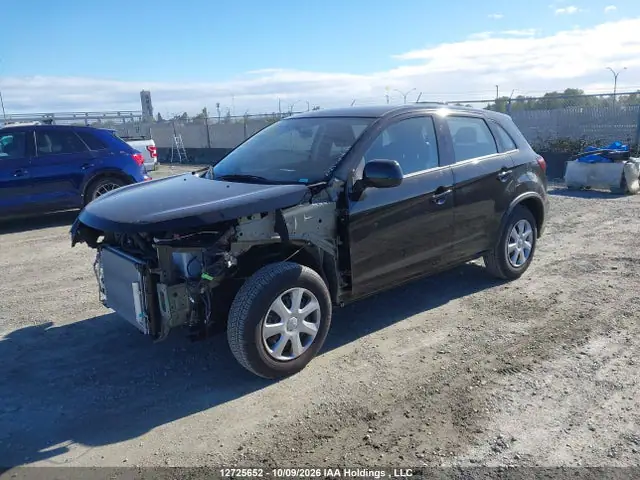 JA4AJUAU2TU607650 — 2026 Mitsubishi Rvr ES Awc, фото 2 с аукциона IAAI 14.10.2026, Повреждение рамы